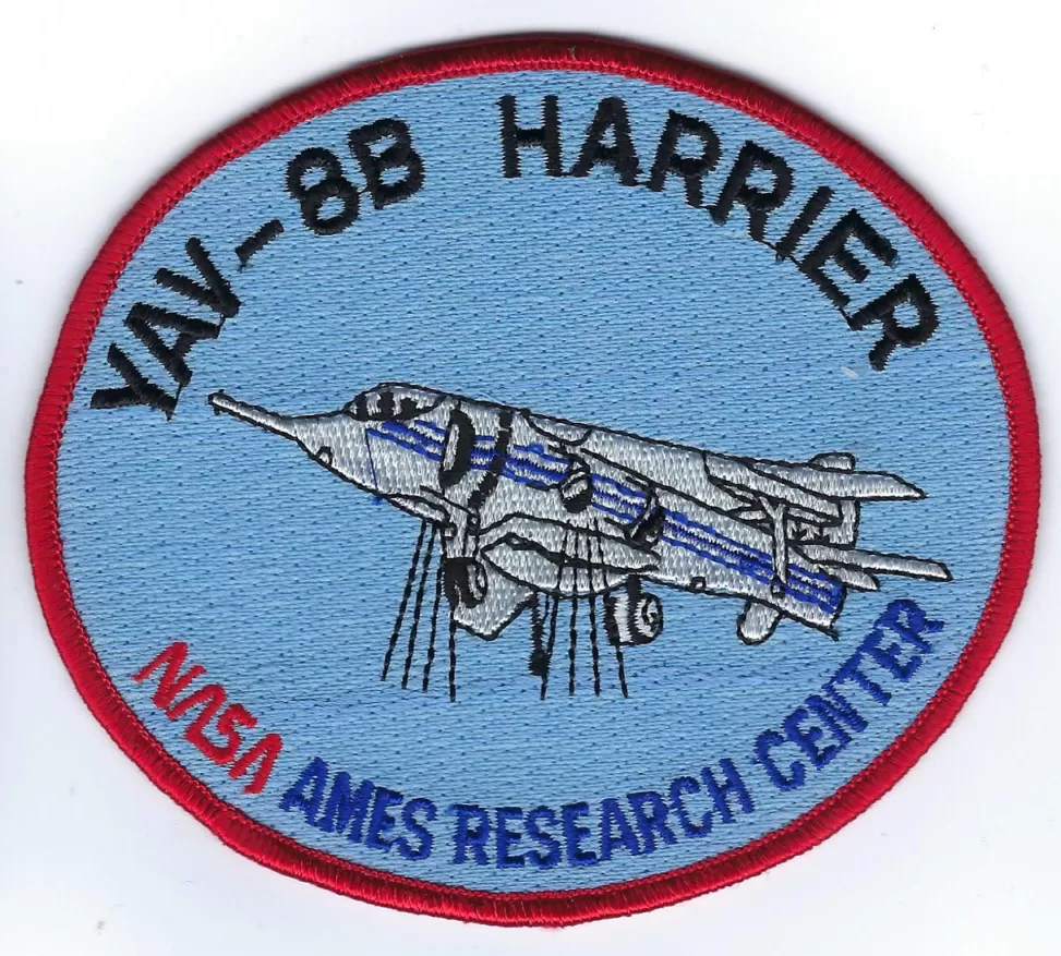 Best NASA Gear Ames Harrier Patch