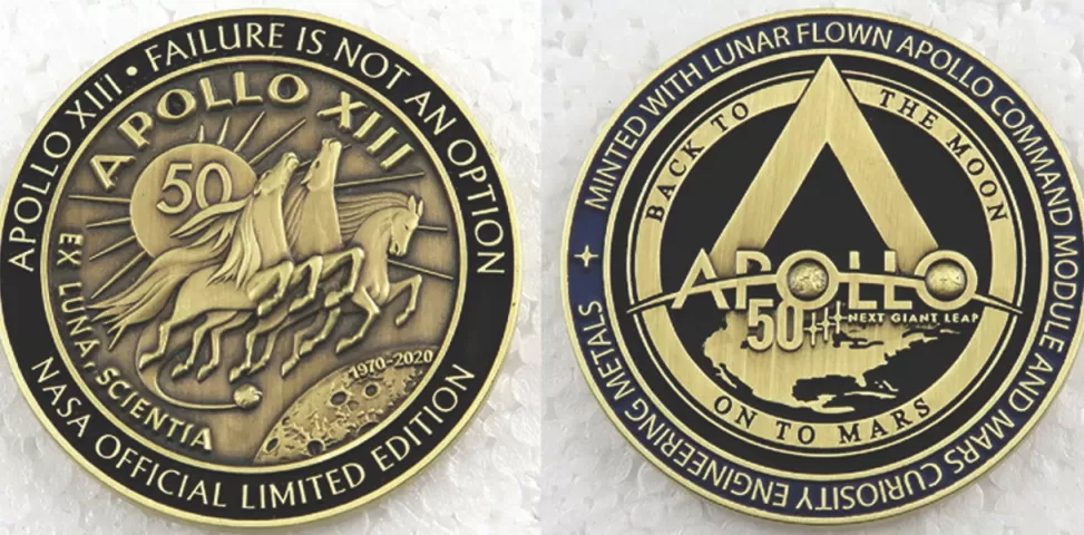 Hot NASA Gear Apollo 13 Medallion