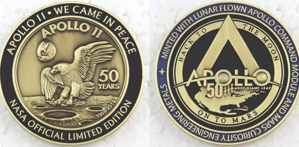 Discount NASA Gear Apollo 11 Medallion