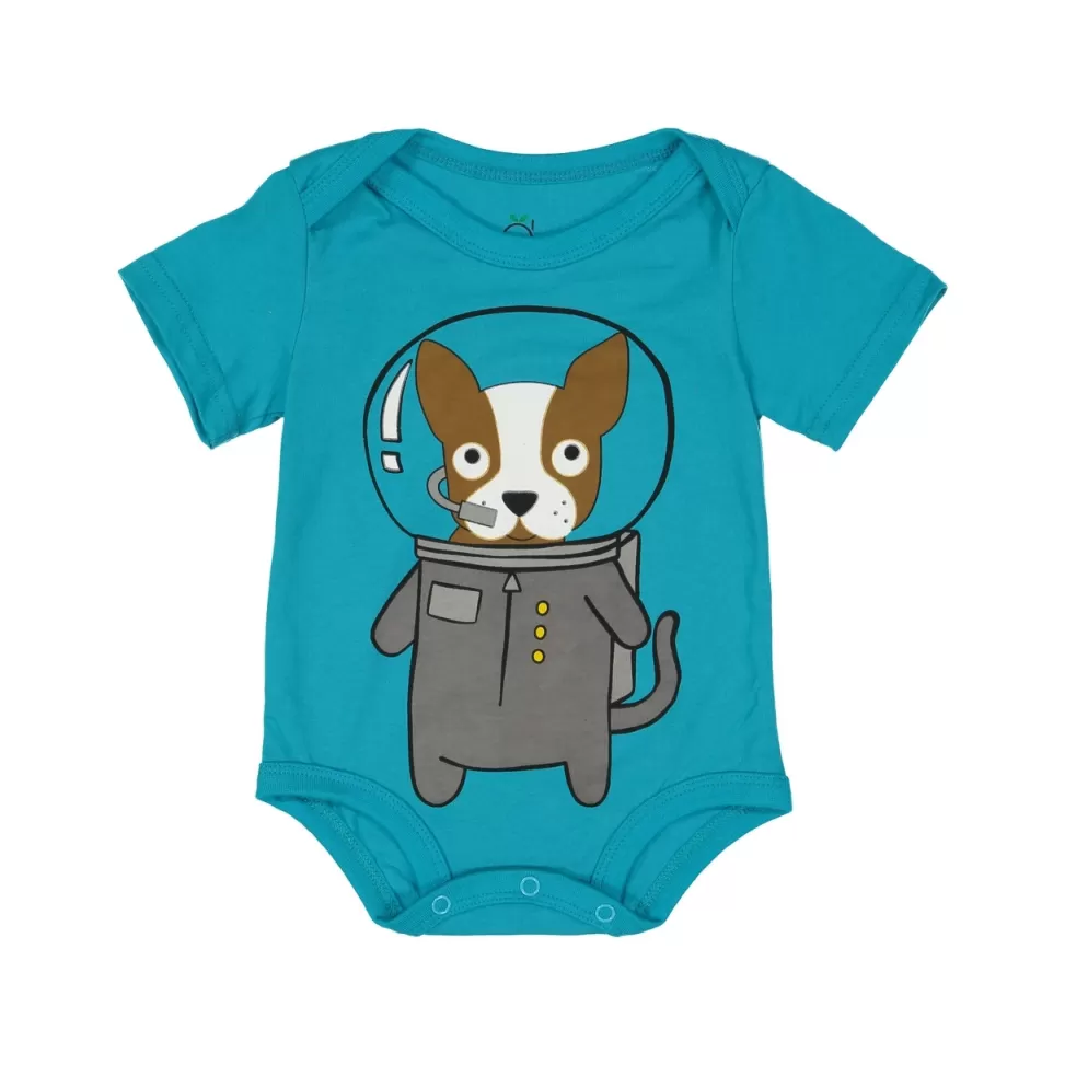 Cheap NASA Gear Astro Dog Bodysuit by Doodle Pants