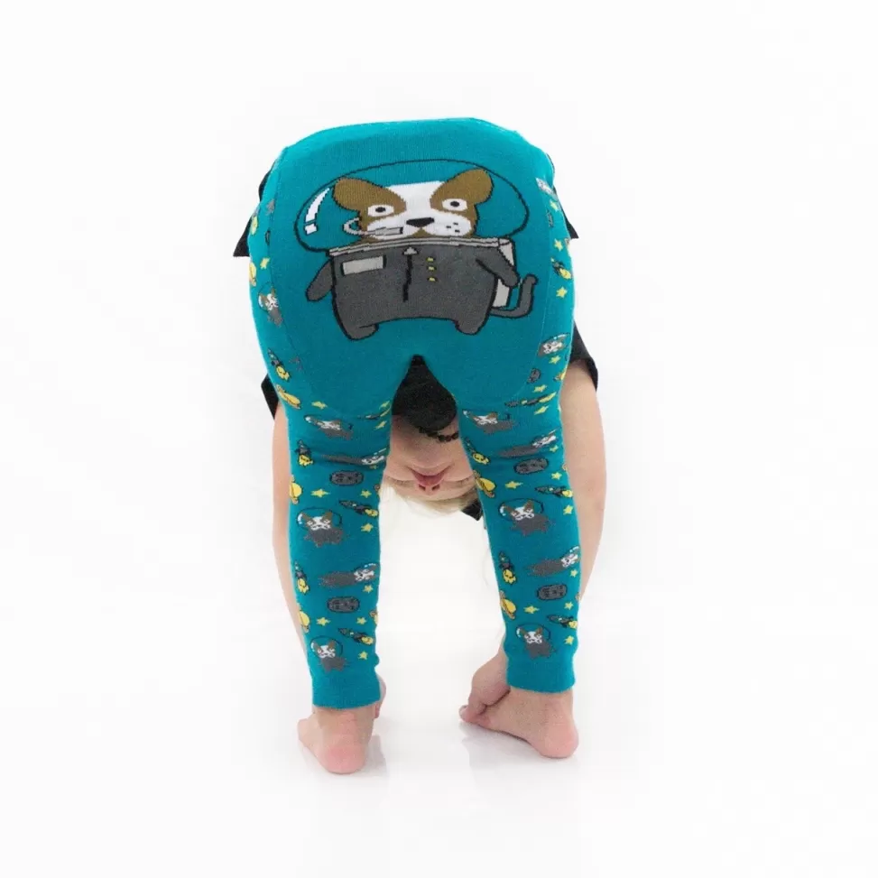 New NASA Gear Astro Dog Leggings by Doodle Pants