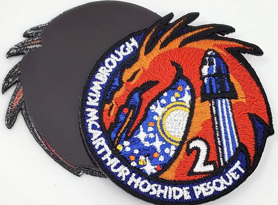 Clearance NASA Gear Crew 2 Embroidered Mini Patch Magnet