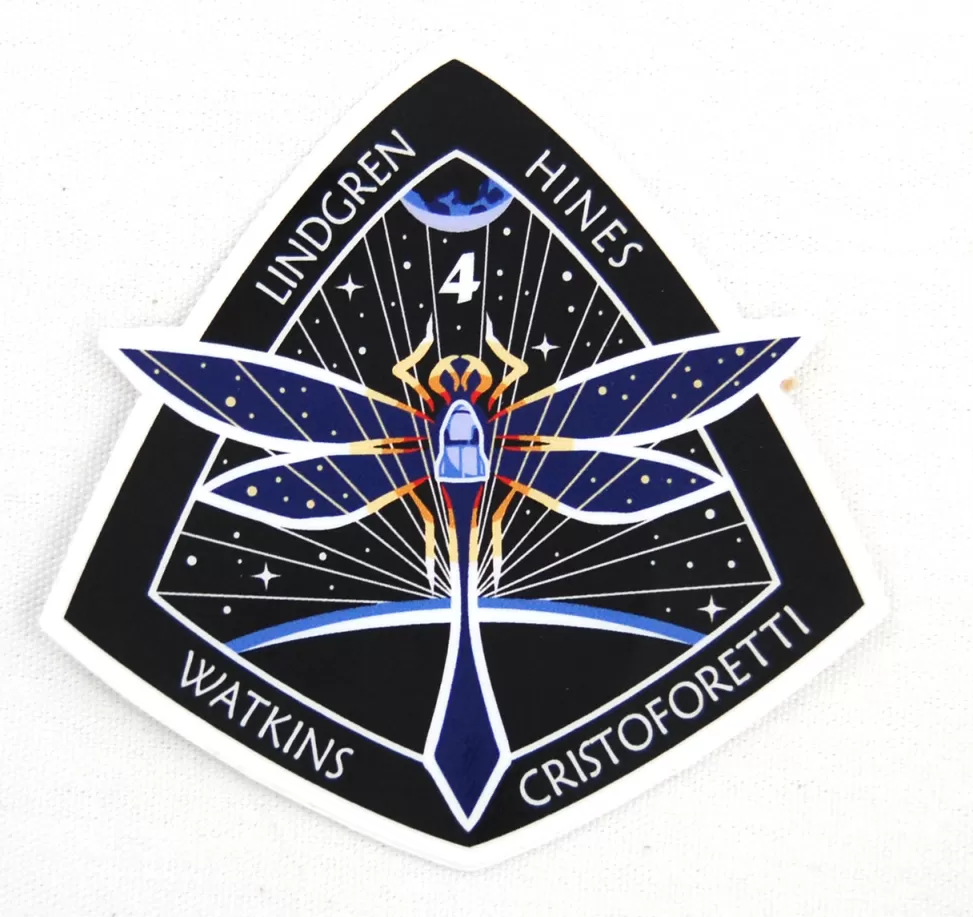 Cheap NASA Gear Crew 4 Mission Decal