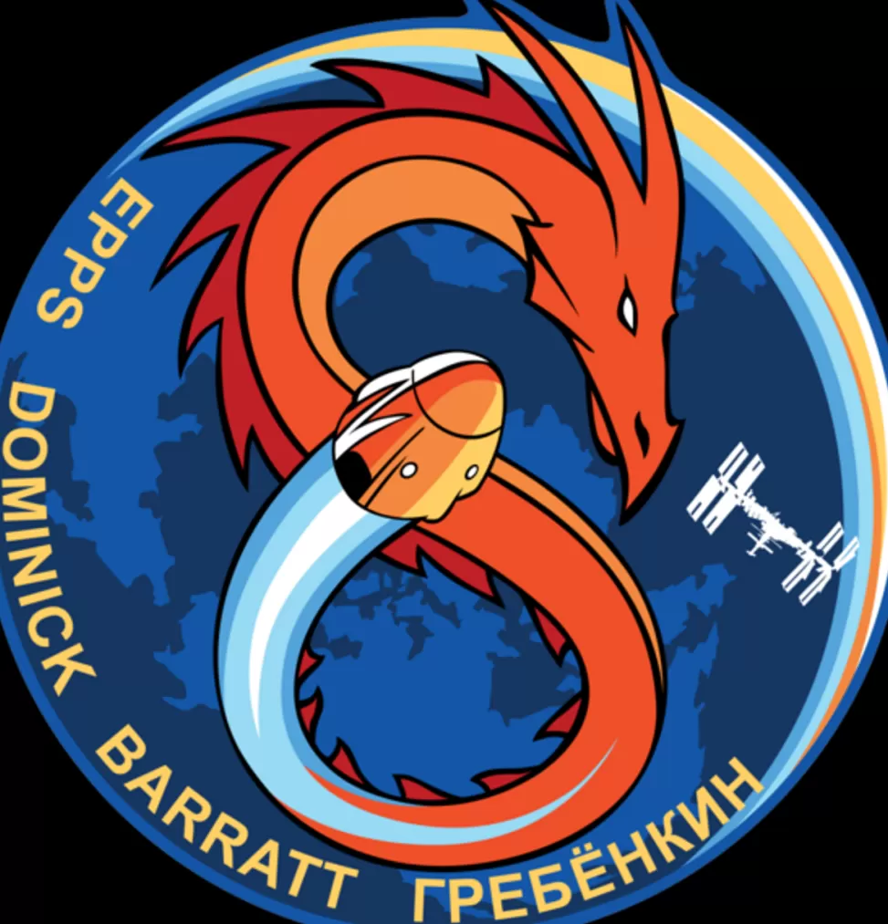 Clearance NASA Gear Crew 8 Mission Decal (Sticker)