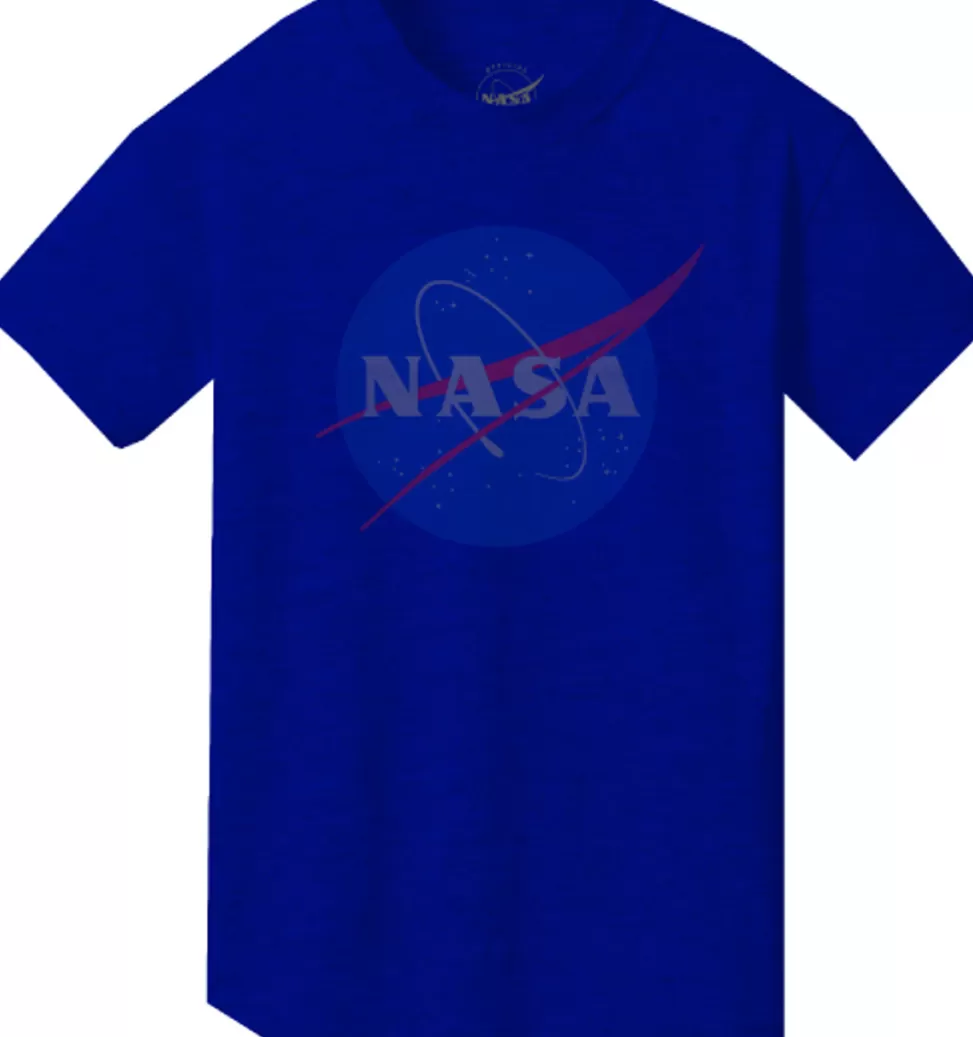 Shop NASA Gear Faded NASA Meatball Logo - Youth T-Shirt