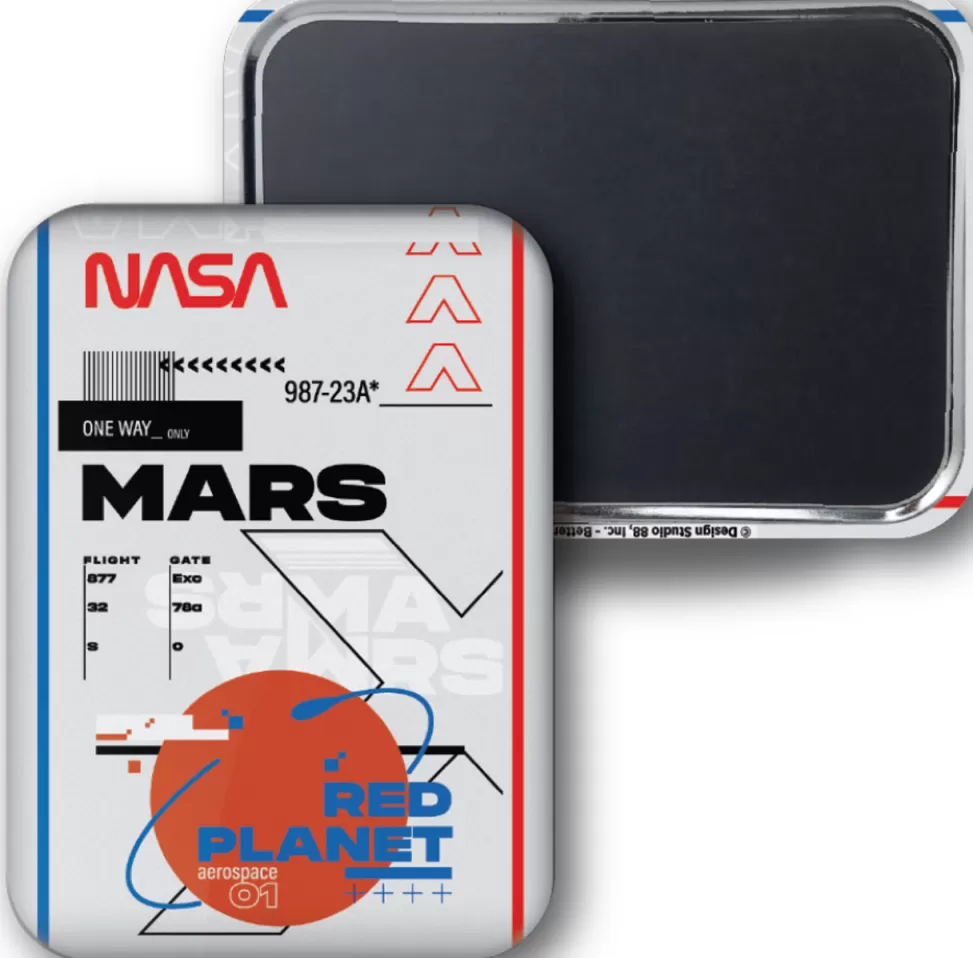 Best NASA Gear Journey To Mars Magnet