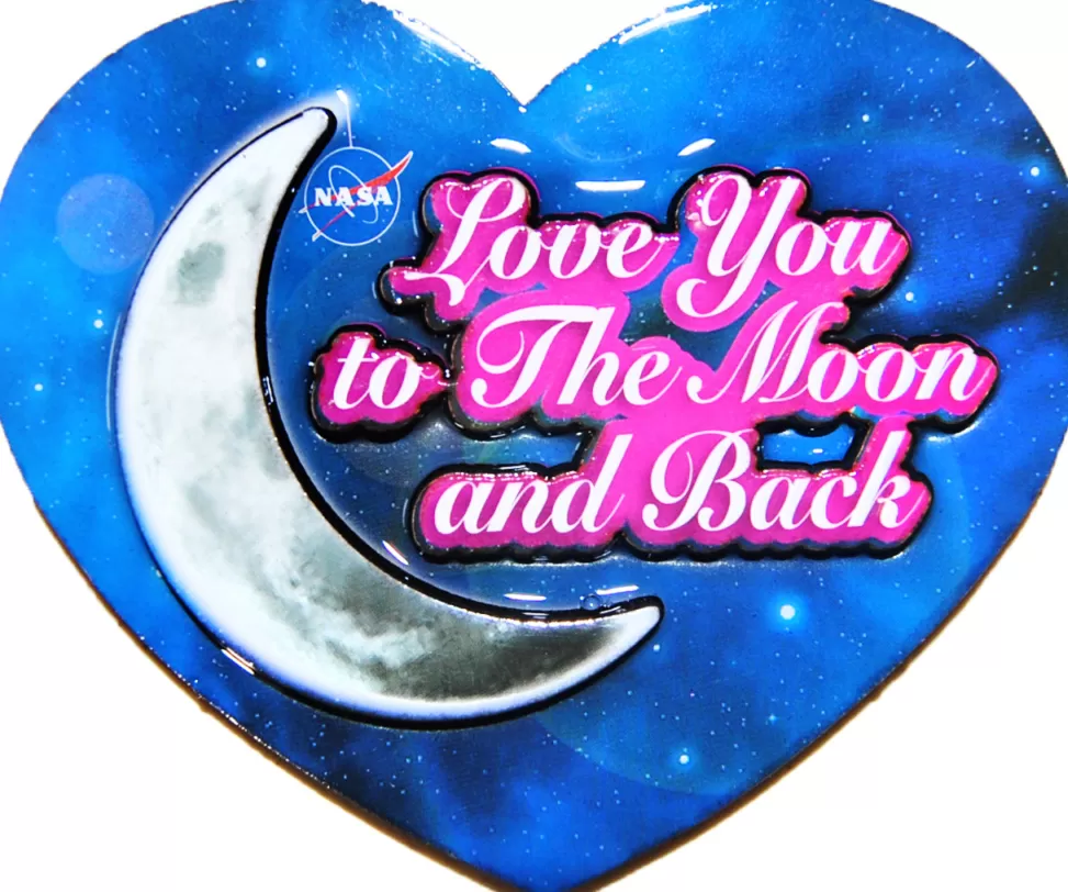 New NASA Gear Love You To The Moon Magnet