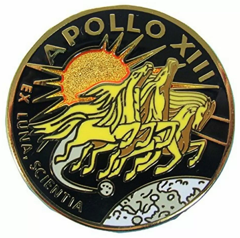 Hot NASA Gear Mission Pin - Apollo 13