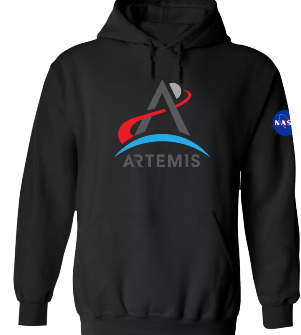 Cheap NASA Gear NASA Artemis Logo - Adult Hoodie