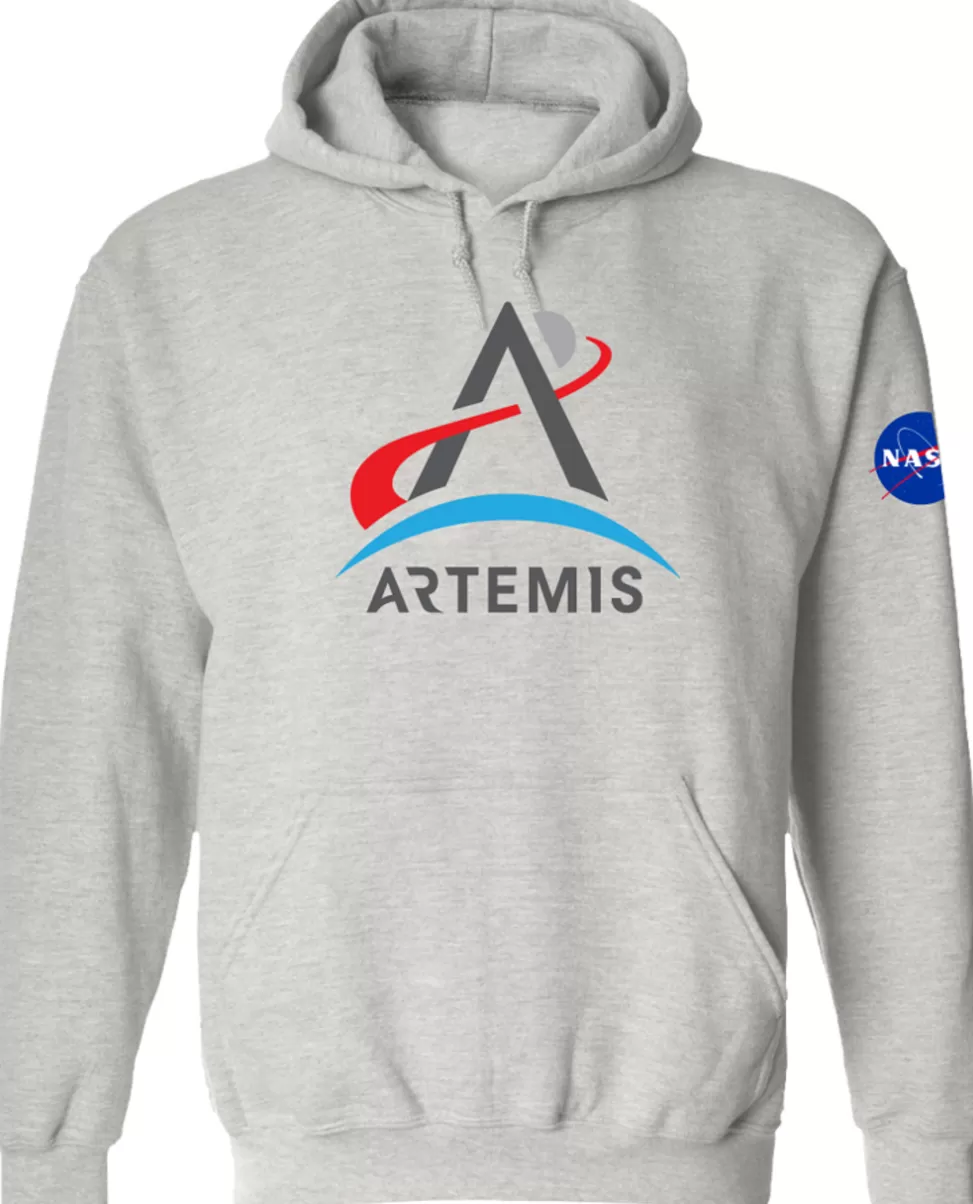 Cheap NASA Gear NASA Artemis Logo - Adult Hoodie