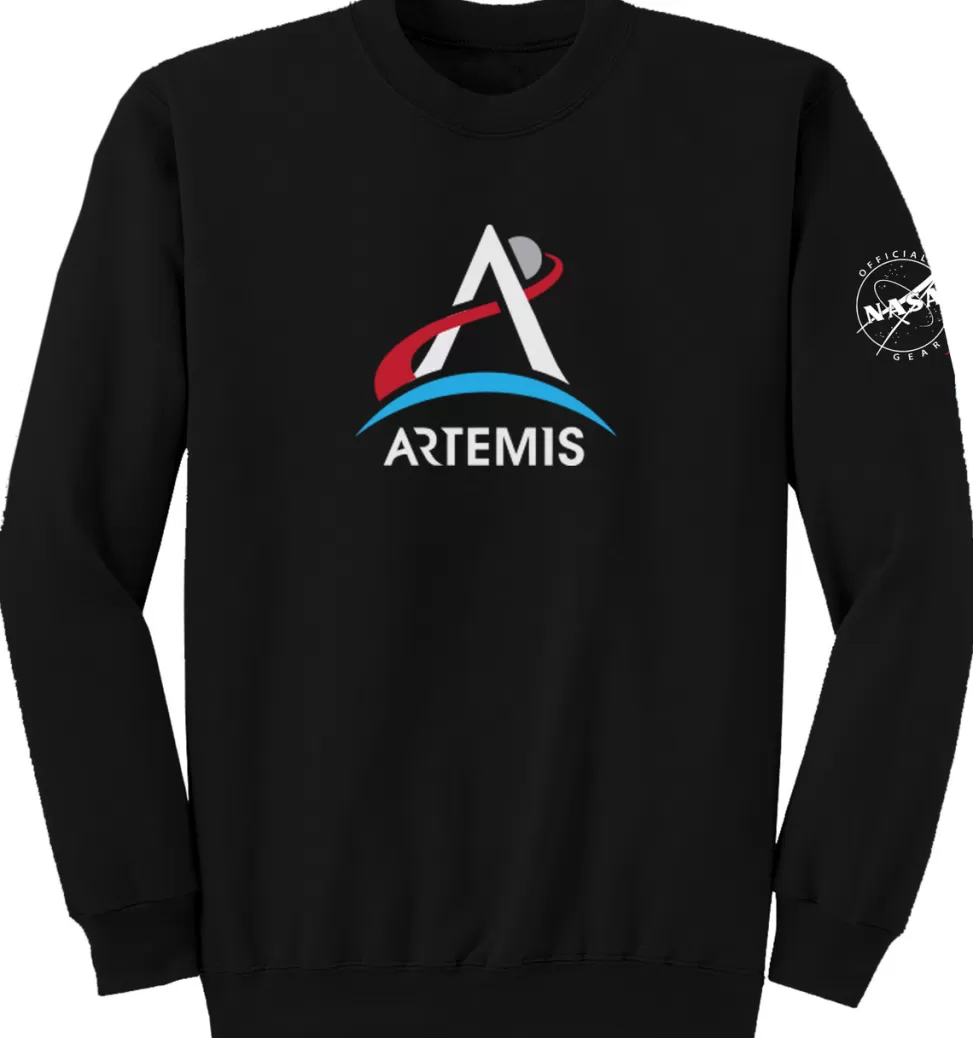 Cheap NASA Gear NASA Artemis Logo - Adult Sweatshirt