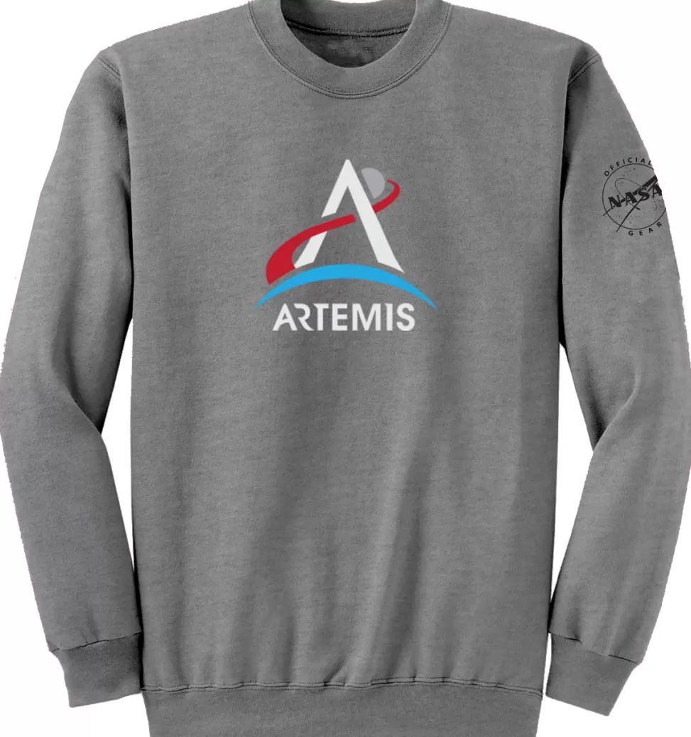 Cheap NASA Gear NASA Artemis Logo - Adult Sweatshirt