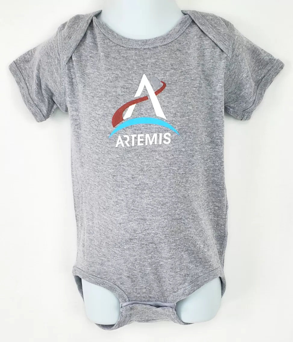 New NASA Gear NASA Artemis Logo - Infant Onesie