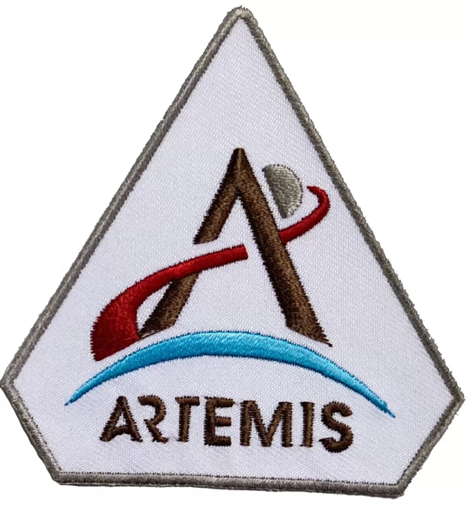 Cheap NASA Gear NASA Artemis Logo - Iron On Patch