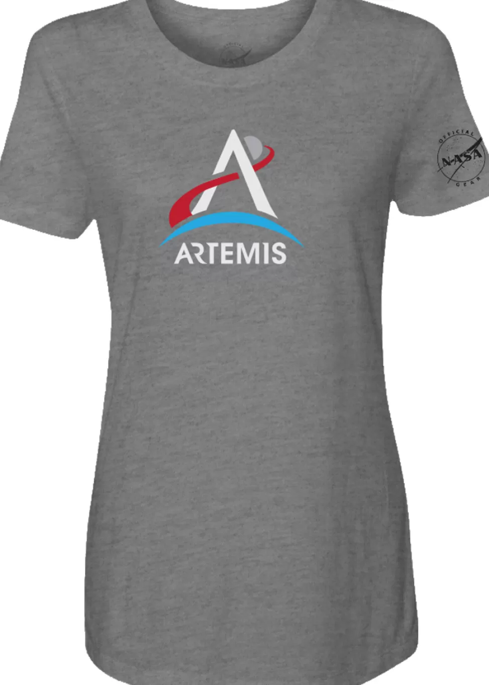 Shop NASA Gear NASA Artemis Logo - Ladies T-Shirt