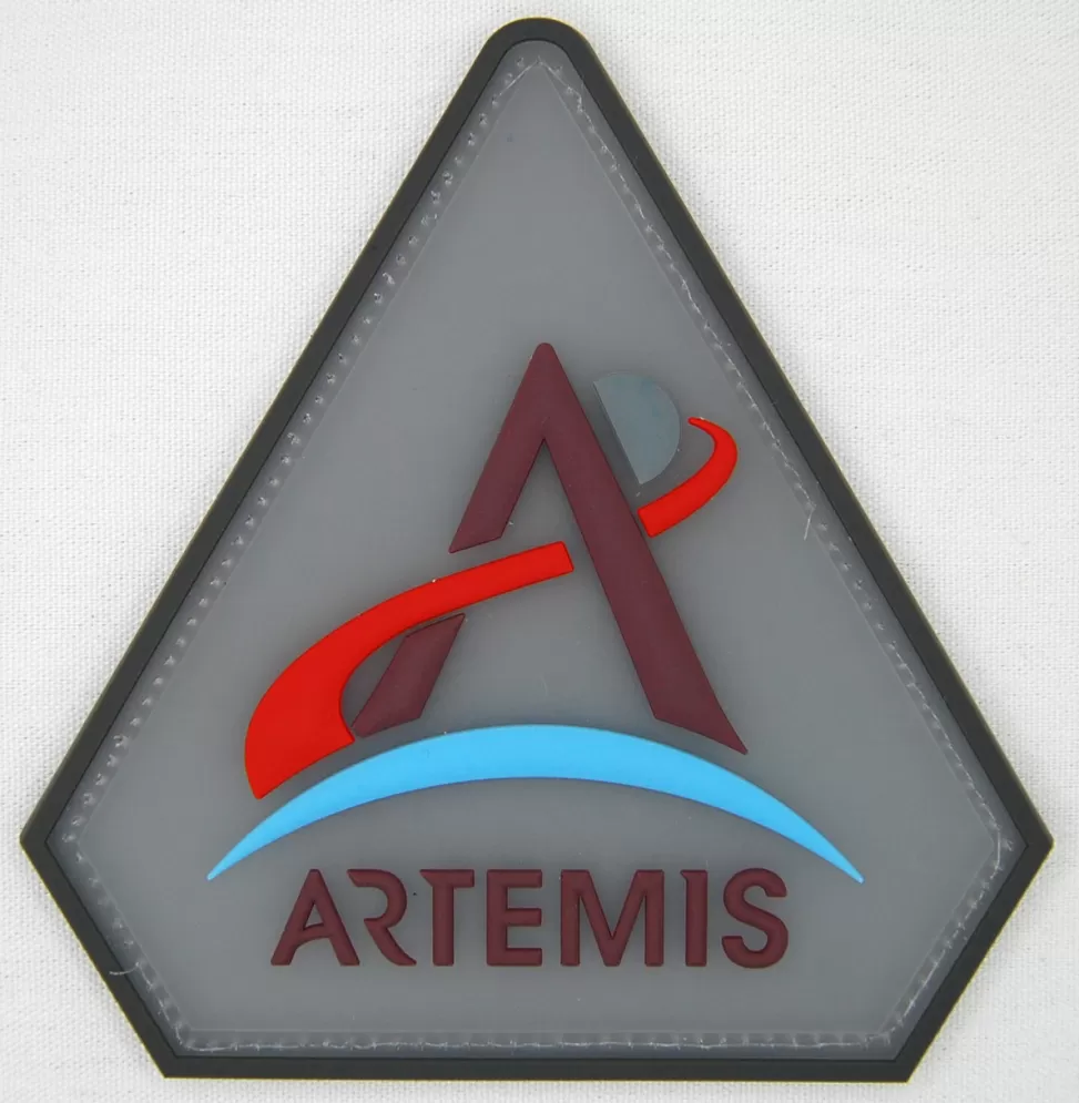 Clearance NASA Gear NASA Artemis Logo PVC Patch