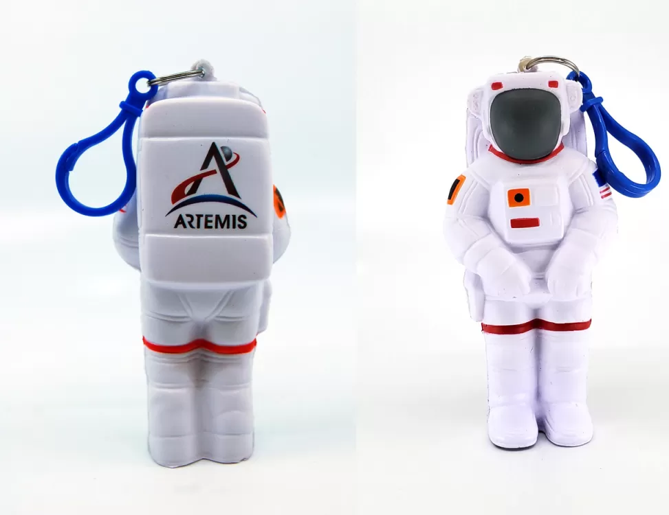 Fashion NASA Gear NASA Artemis Squishy Stress Fob