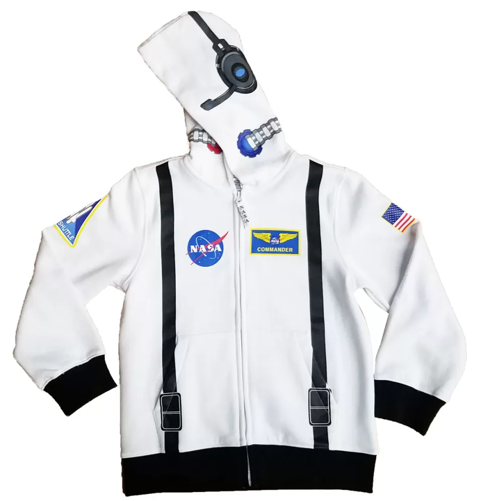 Sale NASA Gear NASA Astronaut Full Zip Hoodie (Youth & Adult)