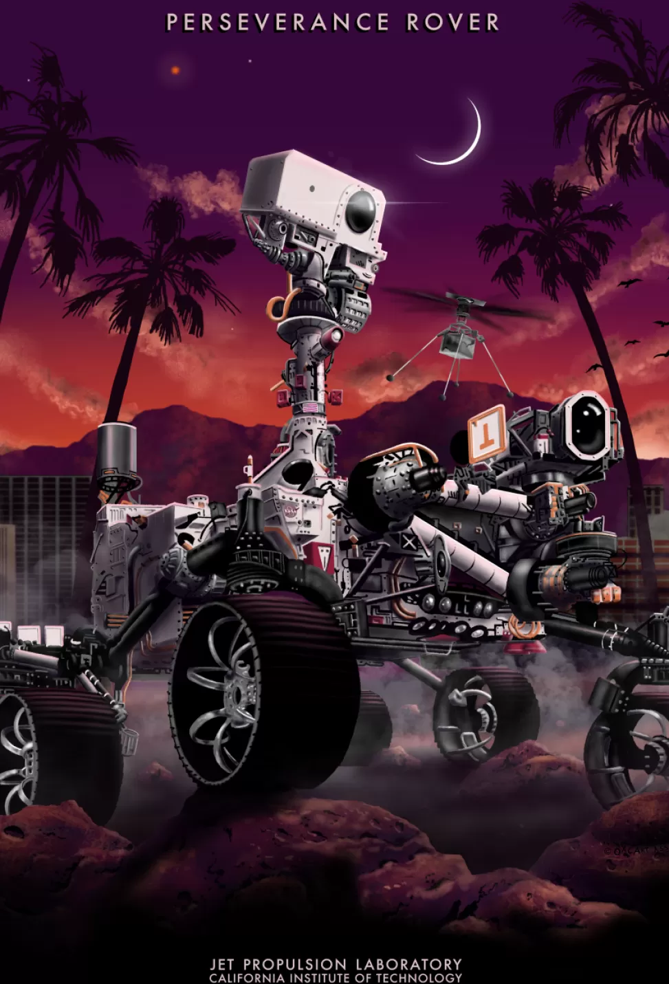 Best NASA Gear NASA Center Poster Series by Neal Williams & Oxcart Assembly