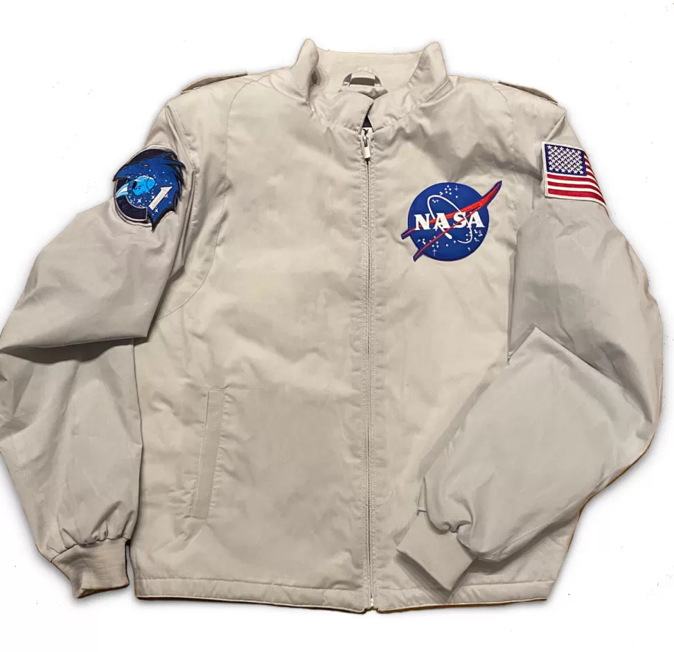 Shop NASA Gear NASA Crew 1 Launch America On-Air Jacket - Womens