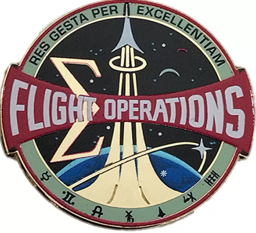 Clearance NASA Gear NASA Flight Operations Pin