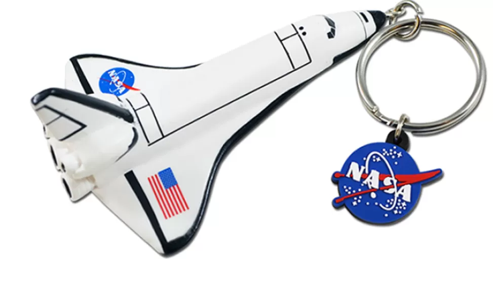 Fashion NASA Gear NASA Logo Dangle Keychain