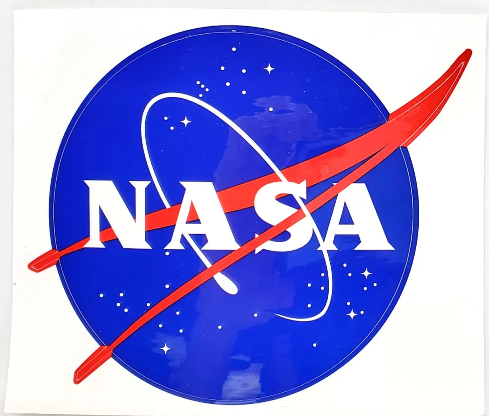 Fashion NASA Gear NASA Meatball 4.5 Inch Sticker