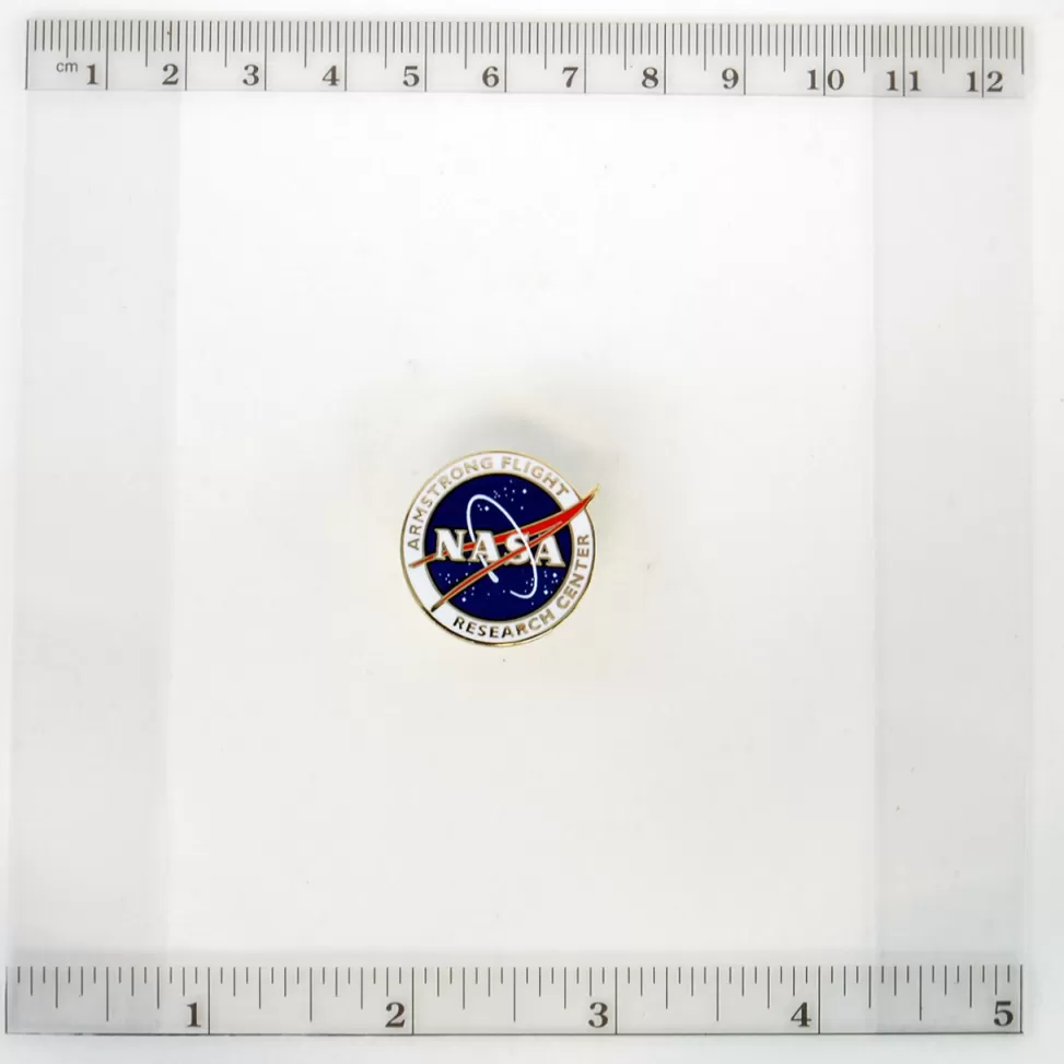 Clearance NASA Gear NASA Meatball Logo - Armstrong Flight Research Center Pin