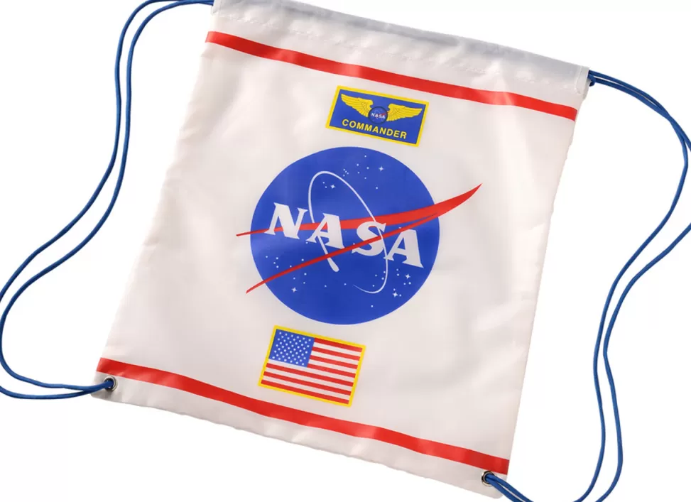 Discount NASA Gear NASA Meatball Logo - Astronaut Drawstring Backpack