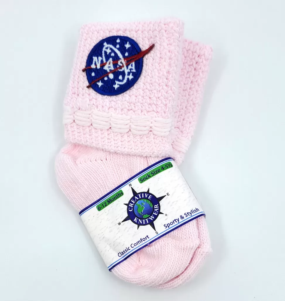 Outlet NASA Gear NASA Meatball Logo - Baby Bootie