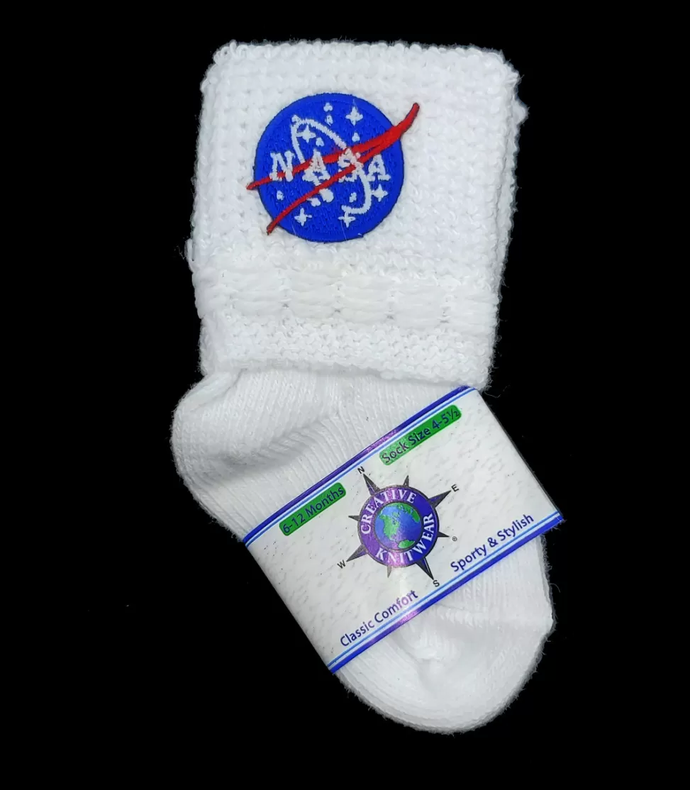 Outlet NASA Gear NASA Meatball Logo - Baby Bootie