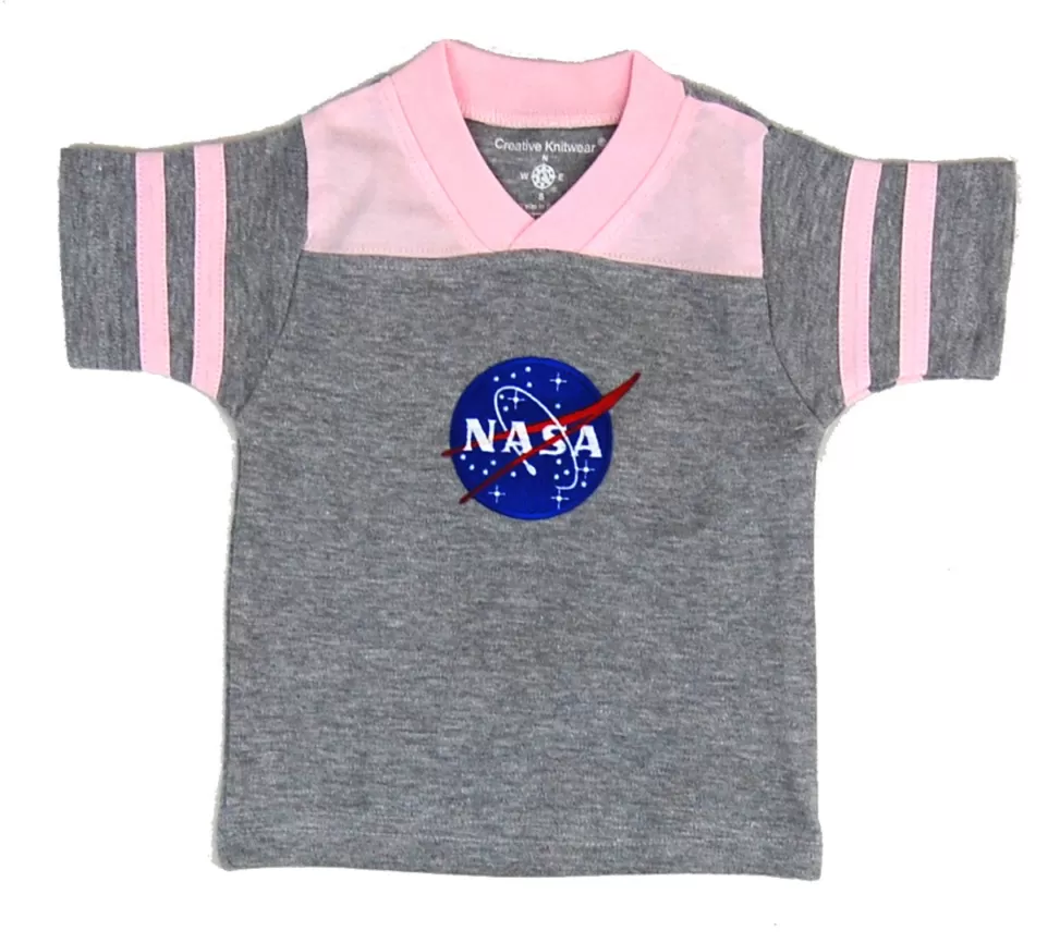 Online NASA Gear NASA Meatball Logo - Baseball Jersey - Baby Tee