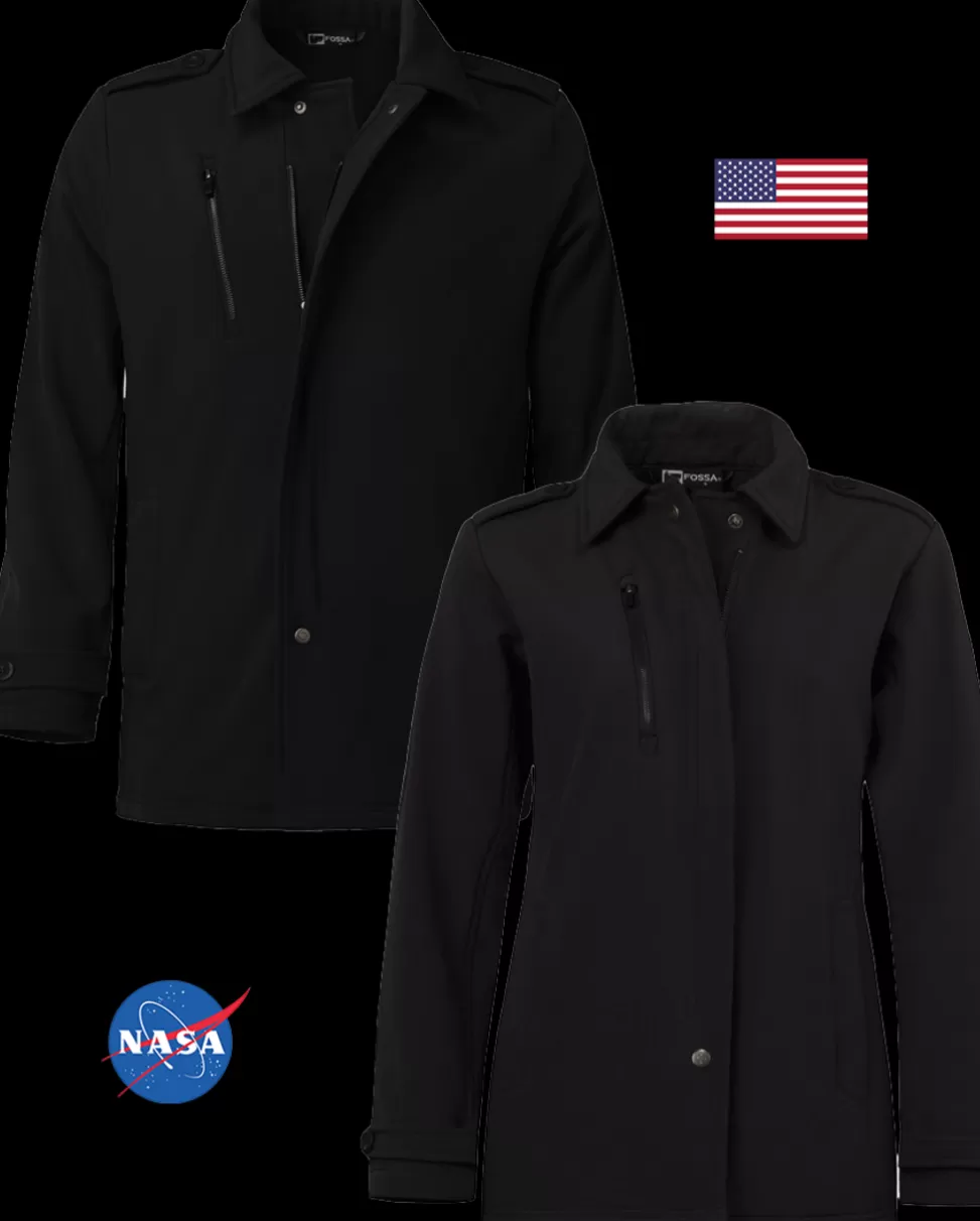 Discount NASA Gear NASA Meatball Logo - Boulevard Soft Shell Coat