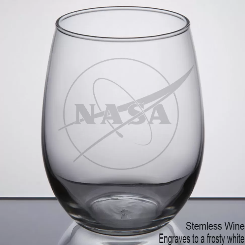 Sale NASA Gear NASA Meatball Logo - Engraved Beverageware