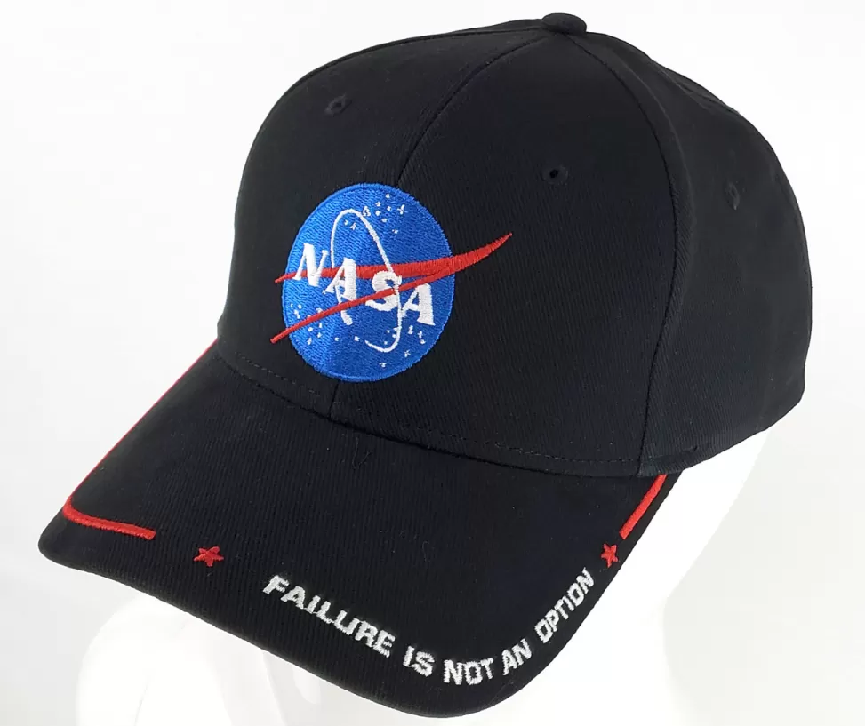 New NASA Gear NASA Meatball Logo - Failure is not an Option Hat