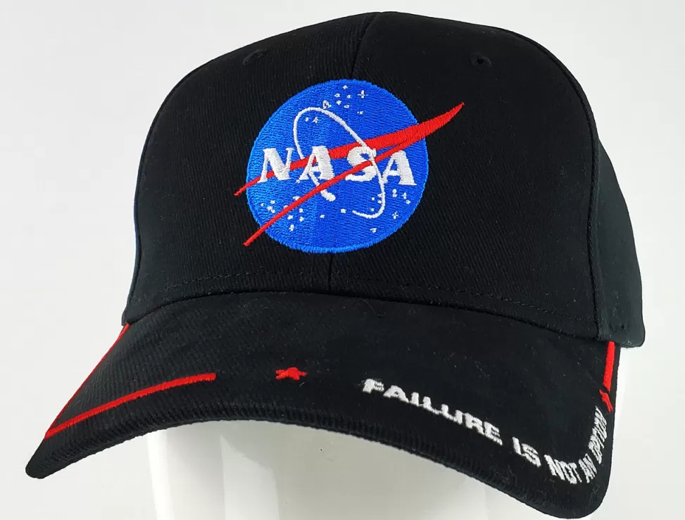 New NASA Gear NASA Meatball Logo - Failure is not an Option Hat