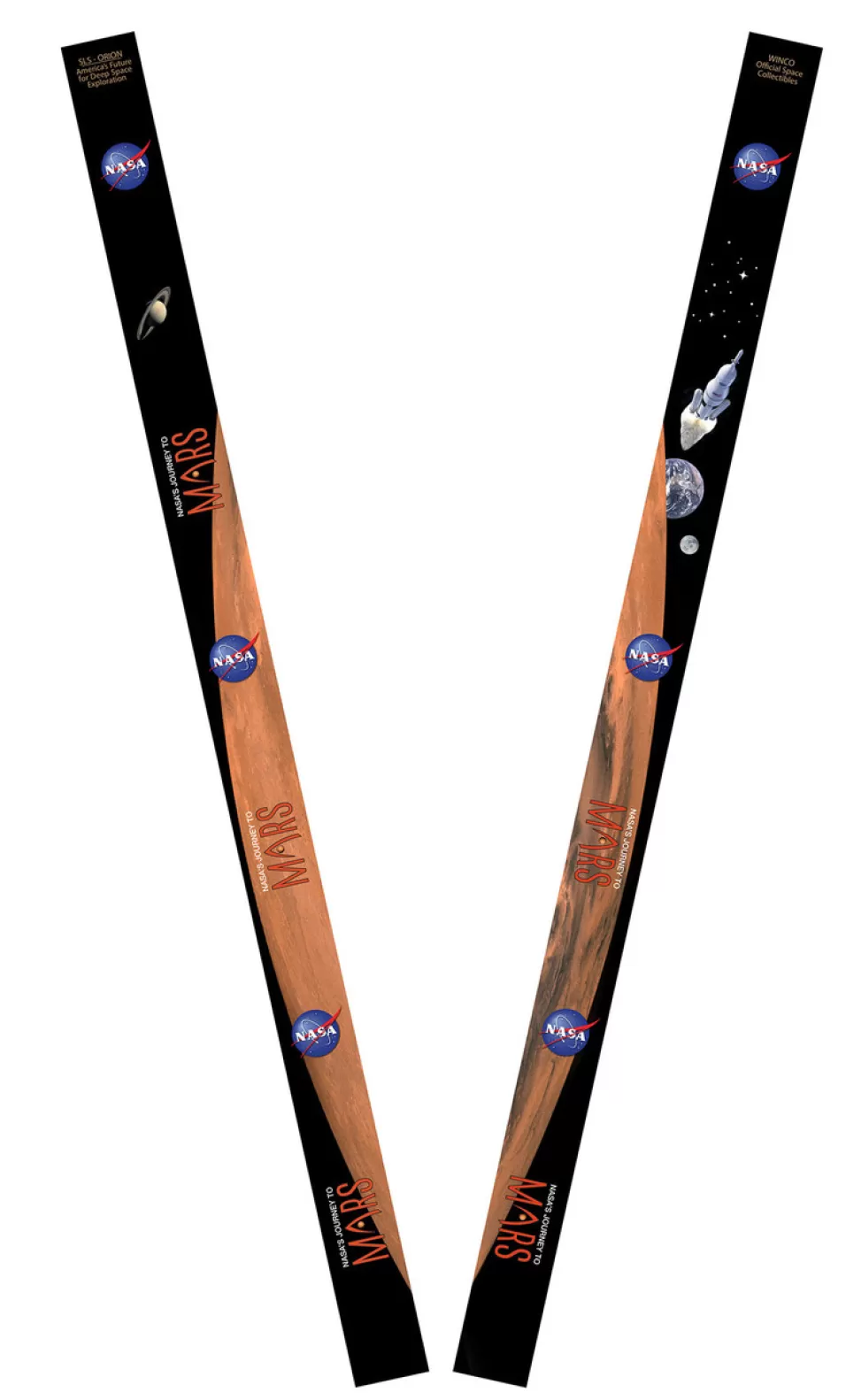 Store NASA Gear NASA Meatball Logo - Mars Planet Lanyard