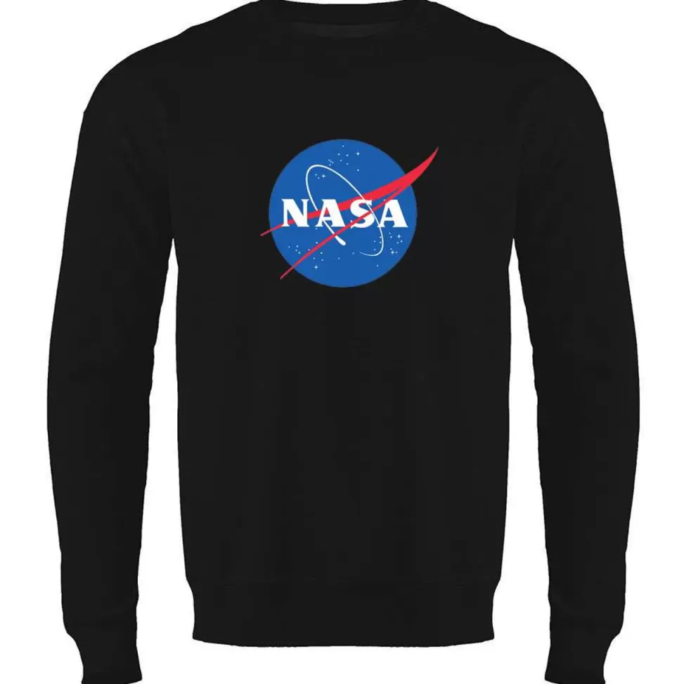 Cheap NASA Gear NASA Meatball Logo - Men's Fleece Sweatshirt