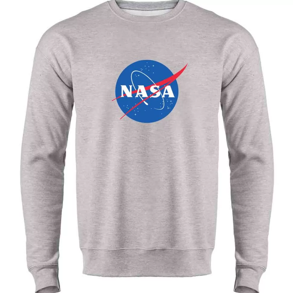 Cheap NASA Gear NASA Meatball Logo - Men's Fleece Sweatshirt