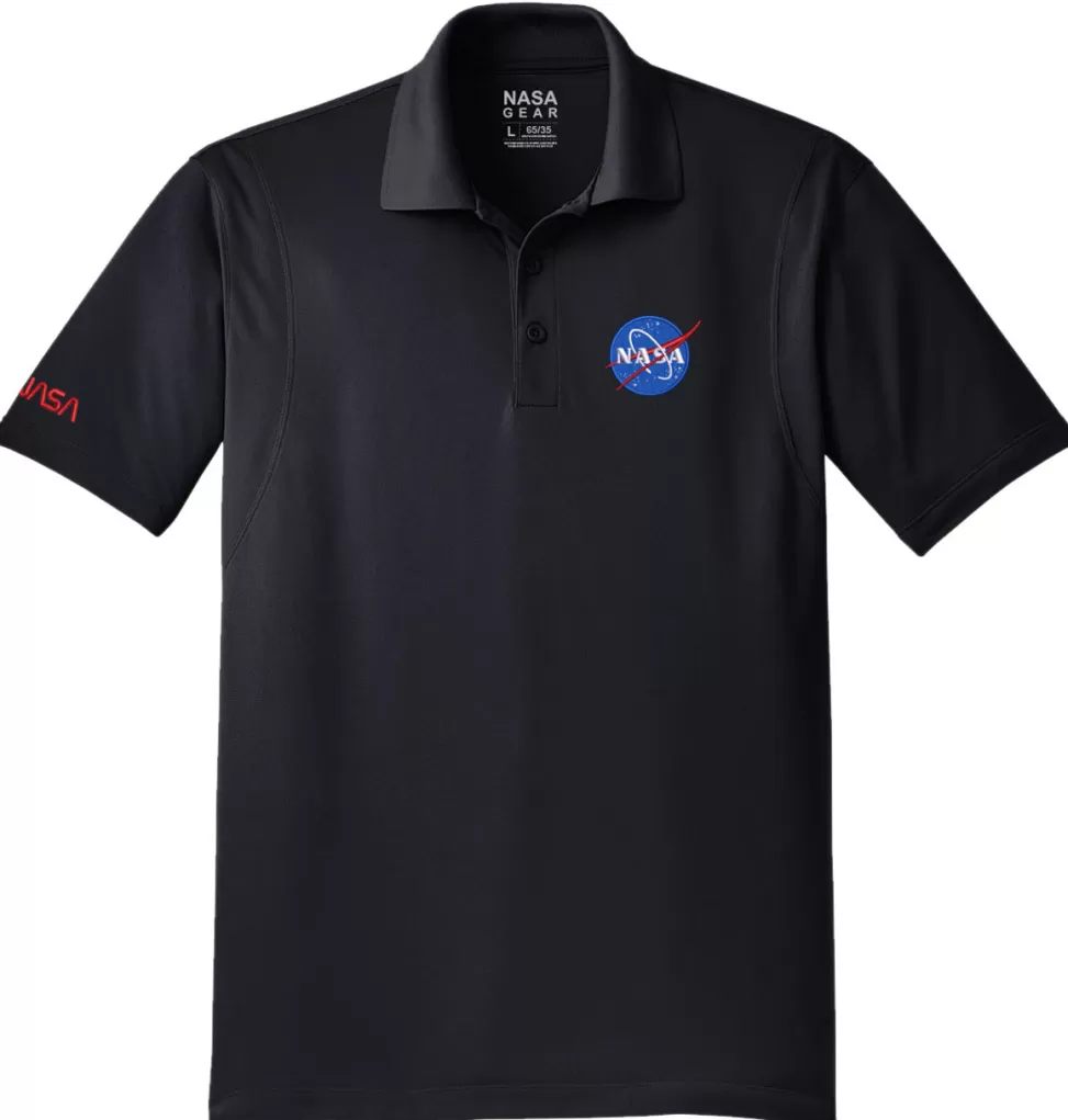 Discount NASA Gear NASA Meatball Logo - Men's Polo Shirt