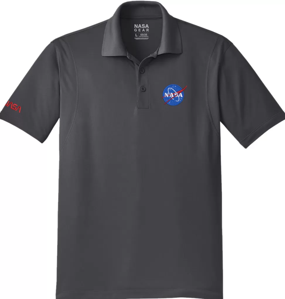 Discount NASA Gear NASA Meatball Logo - Men's Polo Shirt