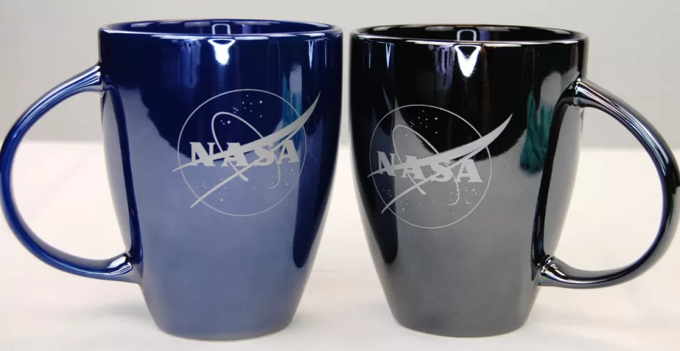 Outlet NASA Gear NASA Meatball Logo - 18oz Bistro Luster Mug