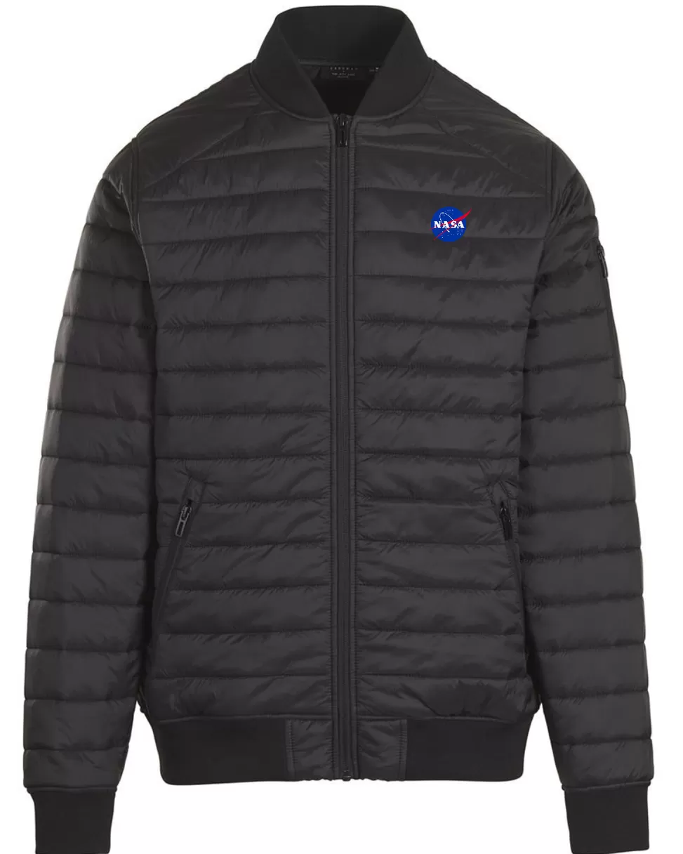 Hot NASA Gear NASA Meatball Logo - Paradox Polyloft Bomber Jacket