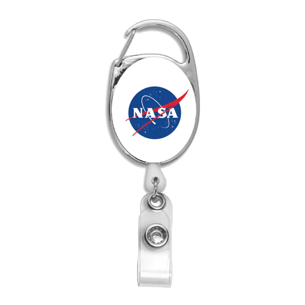 Fashion NASA Gear NASA Meatball Logo - Retractable Badge Holder