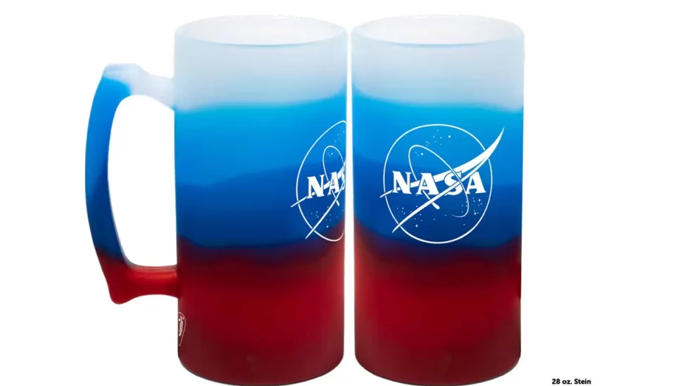 Discount NASA Gear NASA Meatball Logo - Silipint Brand Tall Mug 28oz