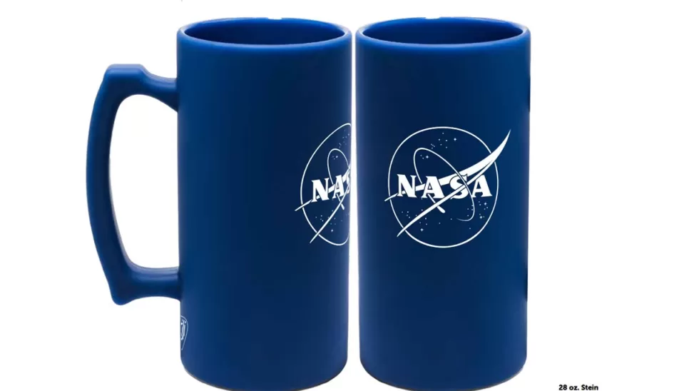 Discount NASA Gear NASA Meatball Logo - Silipint Brand Tall Mug 28oz