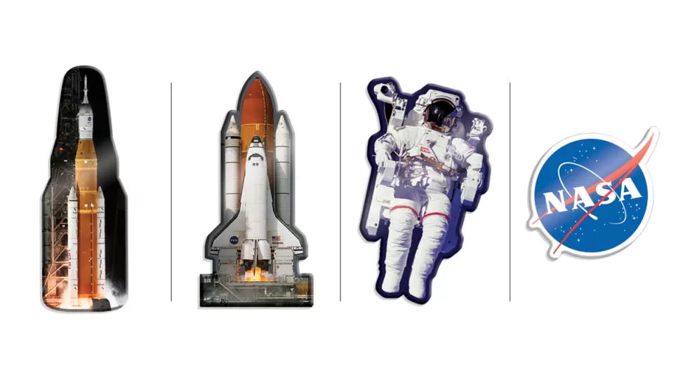 Sale NASA Gear NASA Missions Acrylic Magnet