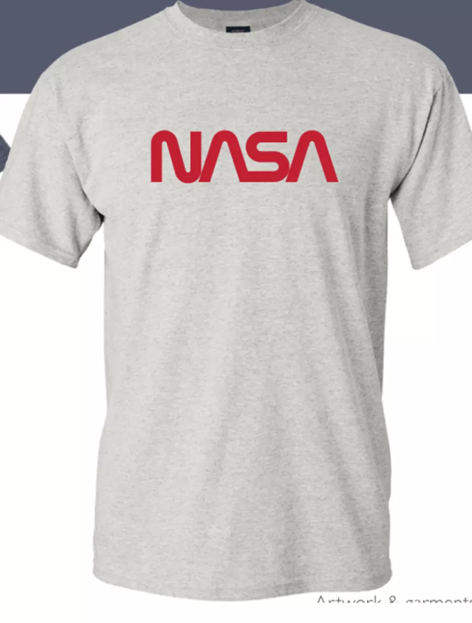 Flash Sale NASA Gear NASA Red Worm Logo - T-Shirt (Unisex)