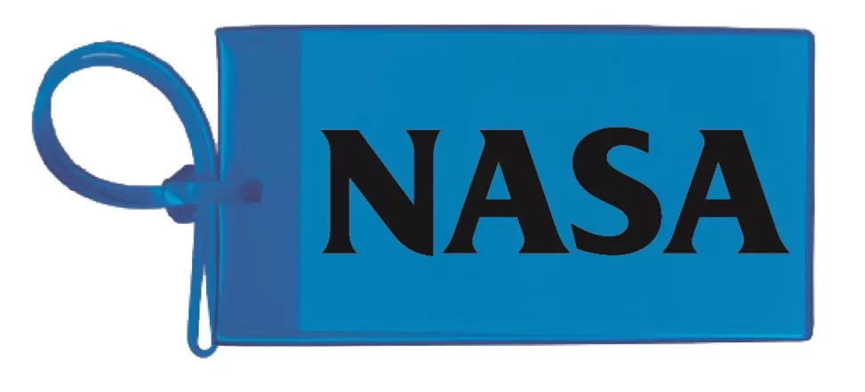 New NASA Gear NASA Silicon Luggage Tag
