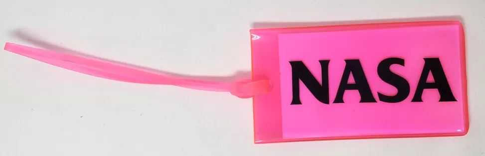 New NASA Gear NASA Silicon Luggage Tag